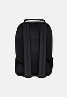 RAINS Zaino nero per uomo e donna con tasca frontale con zip e scomparto imbottito per laptop. RA13260 BL RAINS 