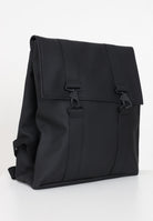 RAINS Zaino MSN nero per uomo e donna RA13300 BL RAINS 
