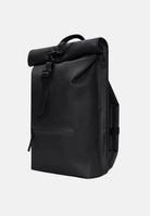 RAINS Zaino Rolltop nero per uomo e donna RA13320 BL RAINS 