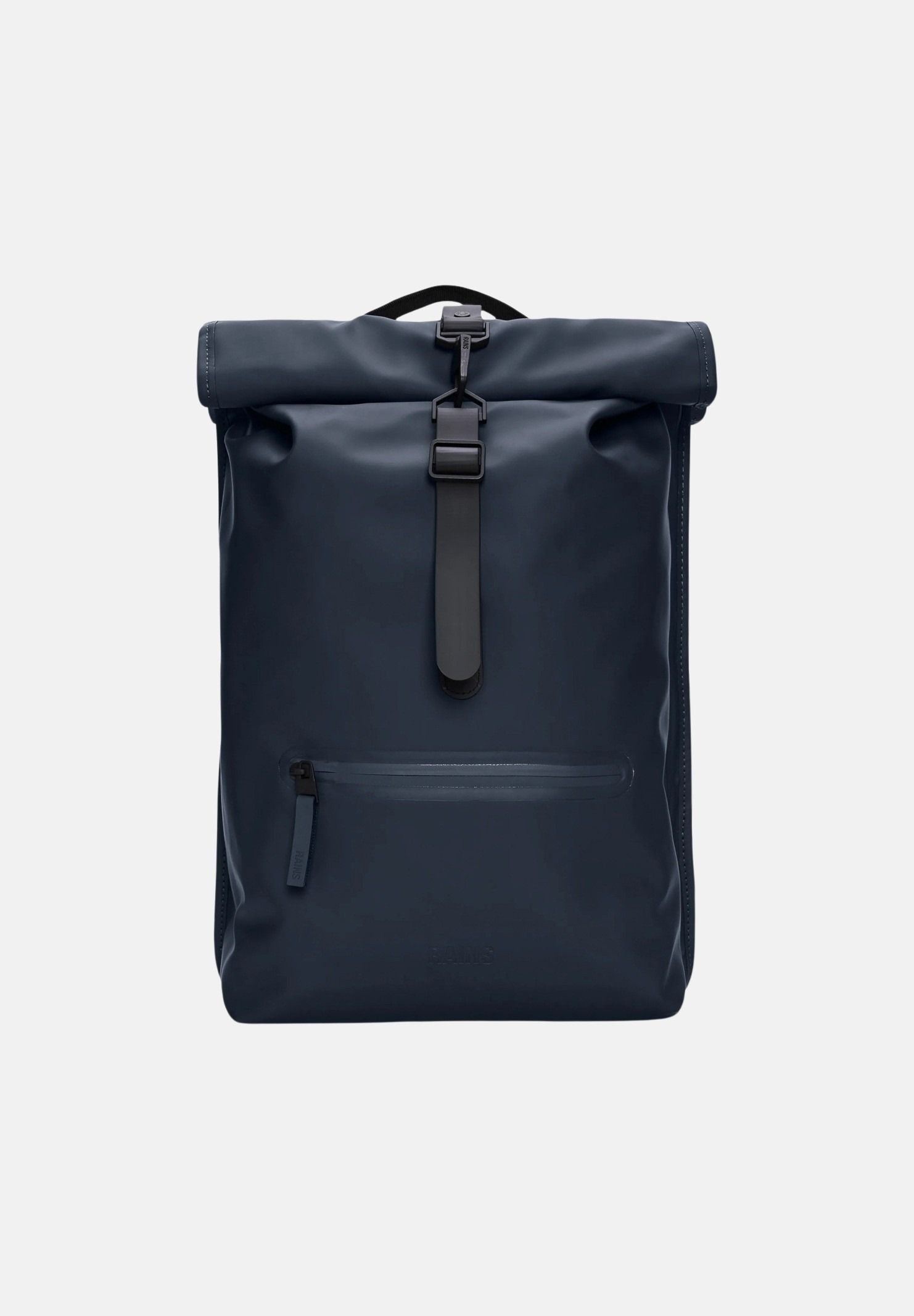 RAINS Zaino Rolltop nero per uomo e donna RA13320 NA RAINS 
