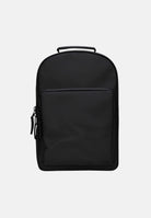 RAINS Zaino BOOK DAYPACK LARGE  nero per uomo e donna con tasca frontale con zip, scomparto imbottito RA13680 BL RAINS 