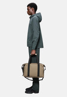 RAINS Borsone Hilo Weekend Bag Small beige per uomo e donna RA14220 BE RAINS 