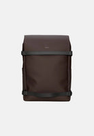 RAINS Zaino OTG BACKPACK marrone per uomo e donna con patta, chiusura con clip e spallacci regolabili imbottiti. RA15690 BA RAINS 