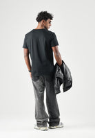 RALPH LAUREN T-shirt mania corta nera per uomo e donna con iconico ricamo del logo sul petto 714844756006 . RALPH LAUREN 