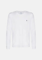 RALPH LAUREN T-shirt a manica lunga bianca per uomo e donna  con ricamo logo 714844759004 . RALPH LAUREN 