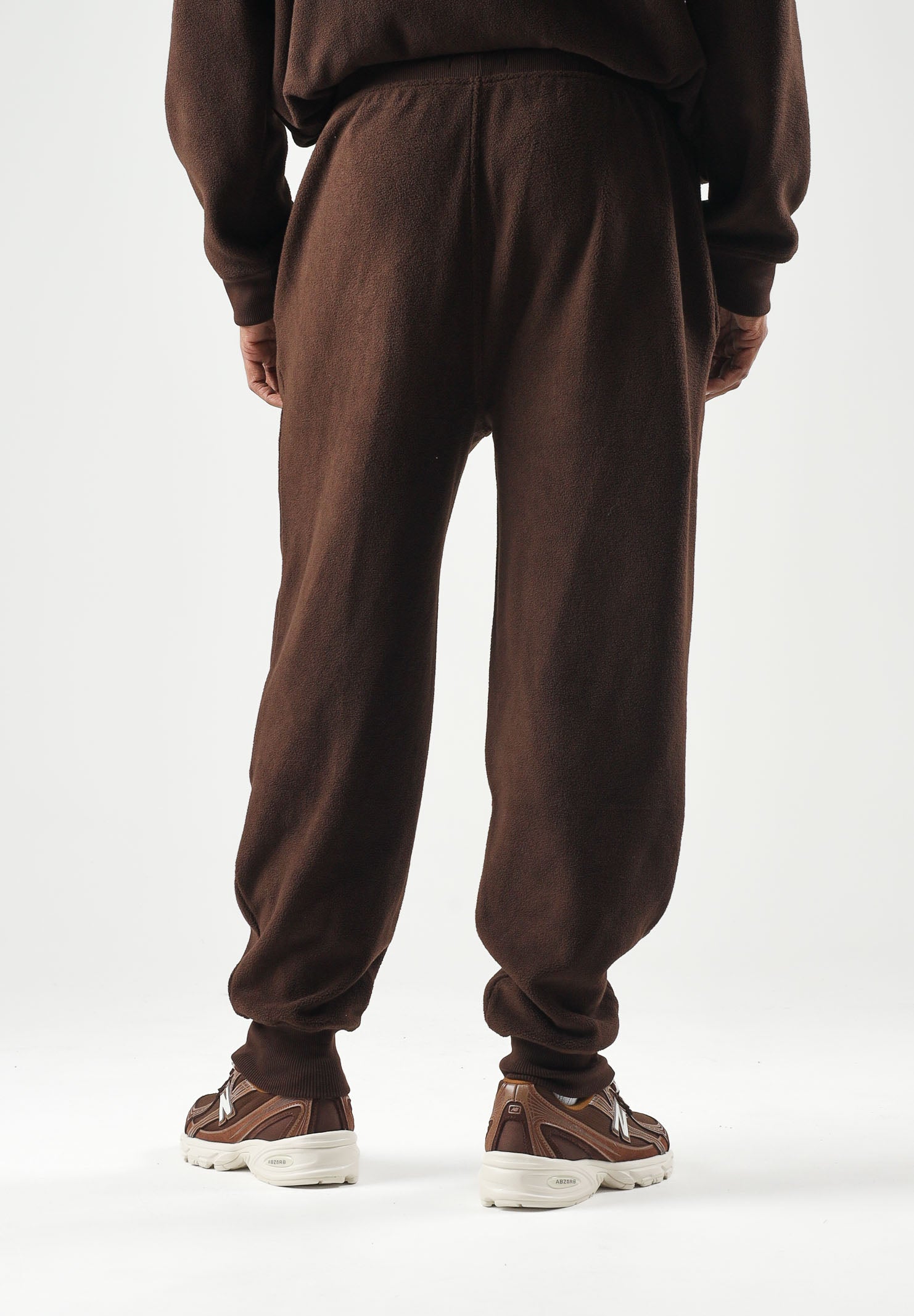 RALPH LAUREN Pantaloni jogger marroni per uomo e donna con vita elasticizzata e coulisse regolabile. 714B36288002 . RALPH LAUREN 