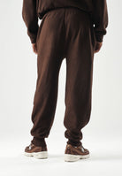 RALPH LAUREN Pantaloni jogger marroni per uomo e donna con vita elasticizzata e coulisse regolabile. 714B36288002 . RALPH LAUREN 