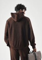 RALPH LAUREN Felpa con cappuccio marrone per uomo e donna con tasca a marsupio e coulisse regolabile. 714B36290002 . RALPH LAUREN 