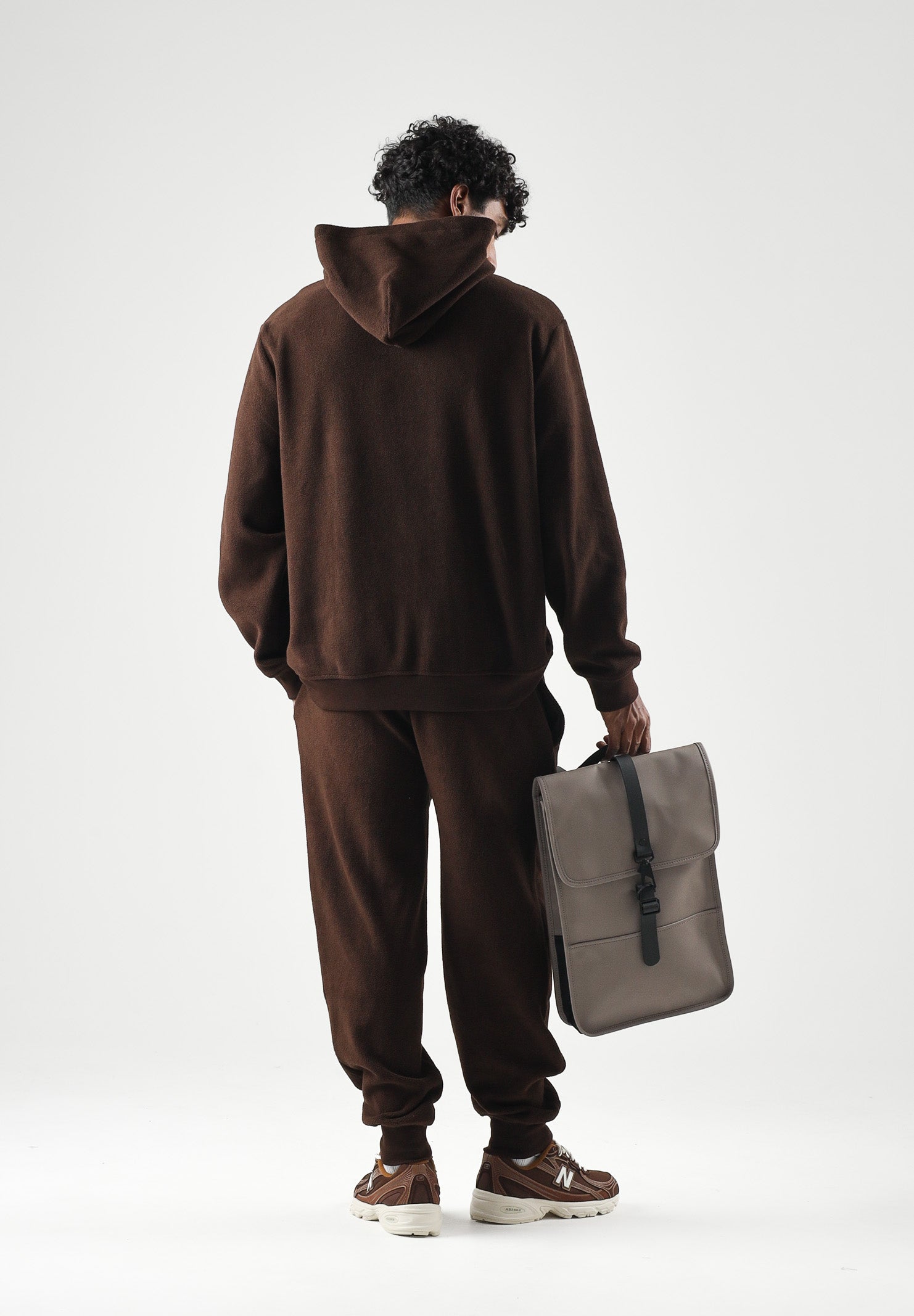 RALPH LAUREN Felpa con cappuccio marrone per uomo e donna con tasca a marsupio e coulisse regolabile. 714B36290002 . RALPH LAUREN 