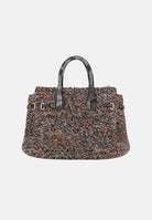 SECRET PON-PON Shopper a mano JACKLYN BOUCLÈ multicolor nero con trama bouclé JACKLYN BOUCLE BLMU SECRET PON PON 