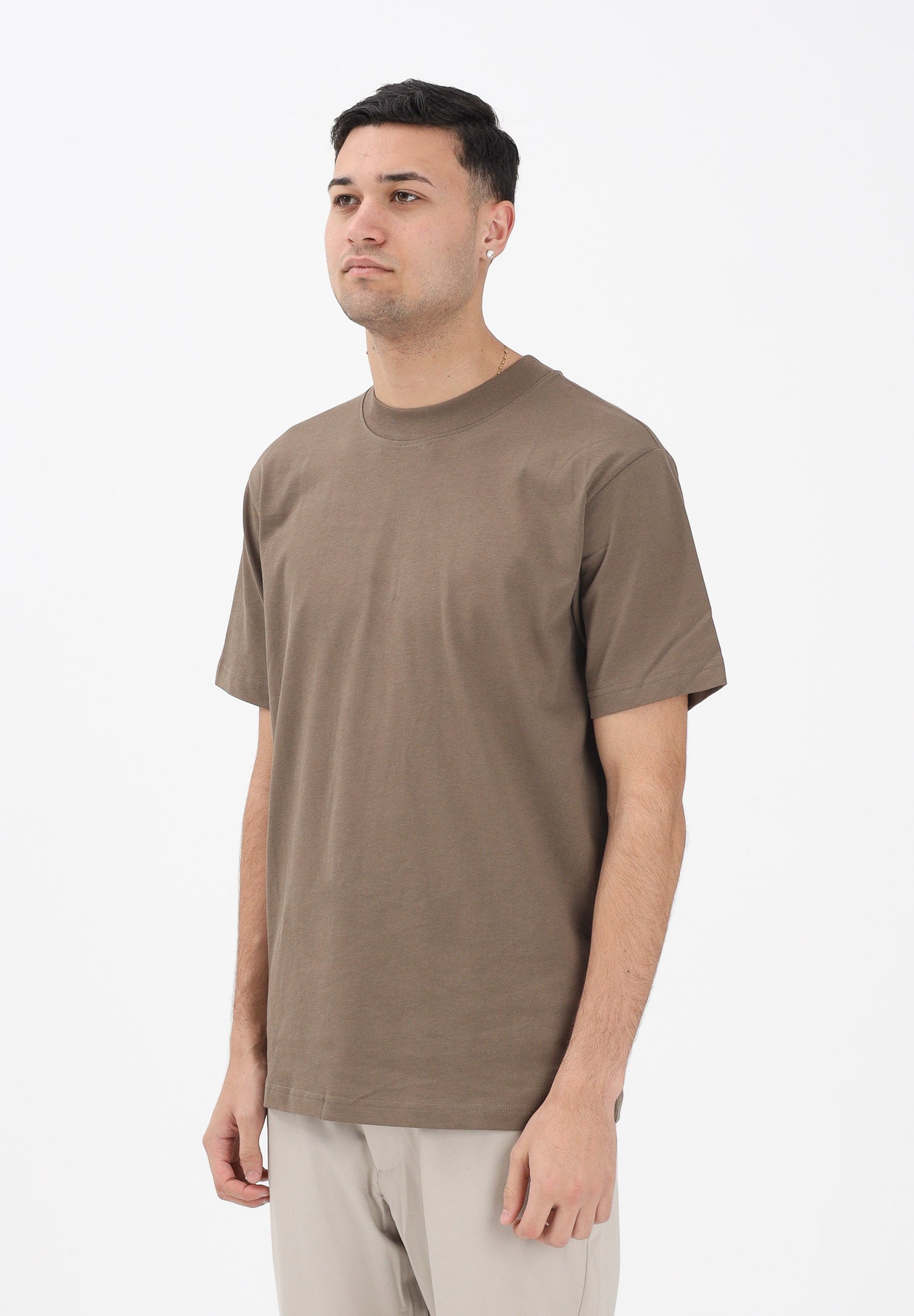 SELECTED HOMME T-shirt a manica corta beige da uomo 16077385 CHCH SELECTED HOMME 