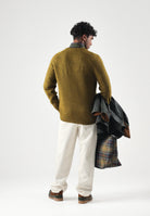 SELECTED HOMME Maglione girocollo verde abete da uomo 16086699 FI SELECTED HOMME 