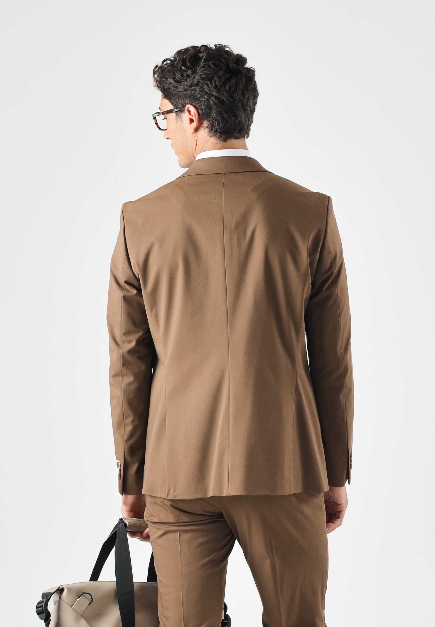 SELECTED HOMME Giacca LIAM Camel Beige da uomo con design monopetto 16087824 CAM SELECTED HOMME 