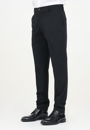 SELECTED HOMME Pantaloni eleganti neri da uomo 16087825 BL SELECTED HOMME 