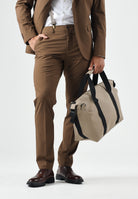 SELECTED HOMME Pantaloni LIAM Camel Beige da uomo con piega stirata centrale. 16087825 CAM SELECTED HOMME 