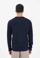SELECTED HOMME Maglioncino girocollo blu da uomo 16094647 NavyBlazer SELECTED HOMME 