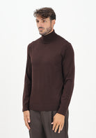 SELECTED HOMME Maglione a collo alto marrone da uomo 16094653 Demitasse SELECTED HOMME 