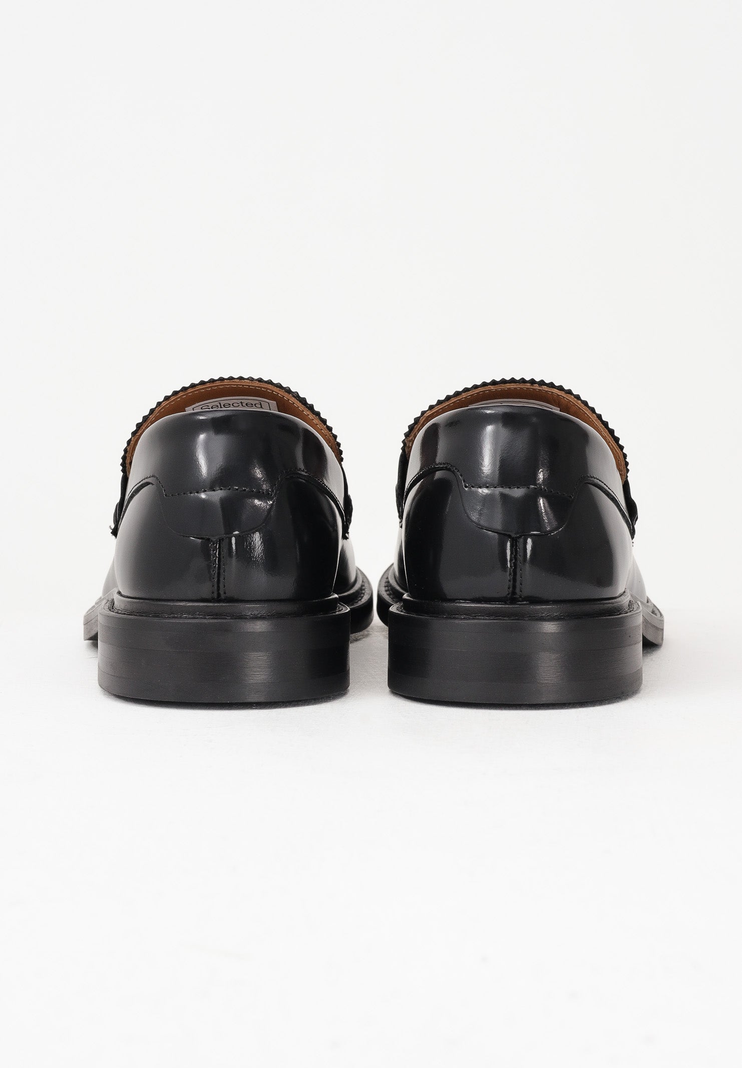 SELECTED HOMME Mocassini neri da uomo 16094711 BL SELECTED HOMME 