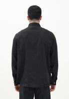 SELECTED HOMME Camicia a manica lunga nera da uomo 16095736 Black SELECTED HOMME 