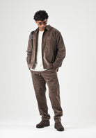 SELECTED HOMME Pantaloni SLHCLAY marrone chiaro da uomo con struttura in morbido velluto a coste 16100115 CHCH SELECTED HOMME 