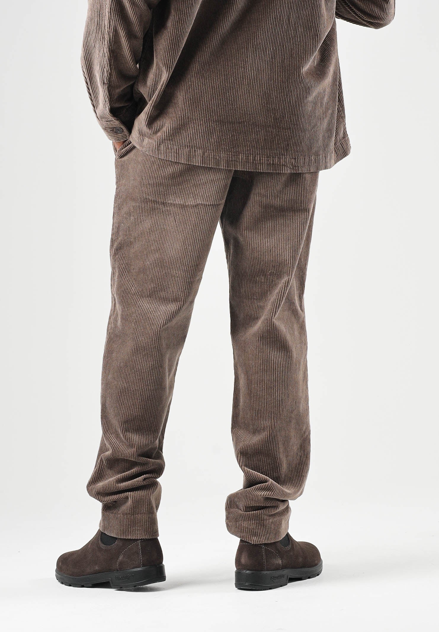 SELECTED HOMME Pantaloni SLHCLAY marrone chiaro da uomo con struttura in morbido velluto a coste 16100115 CHCH SELECTED HOMME 