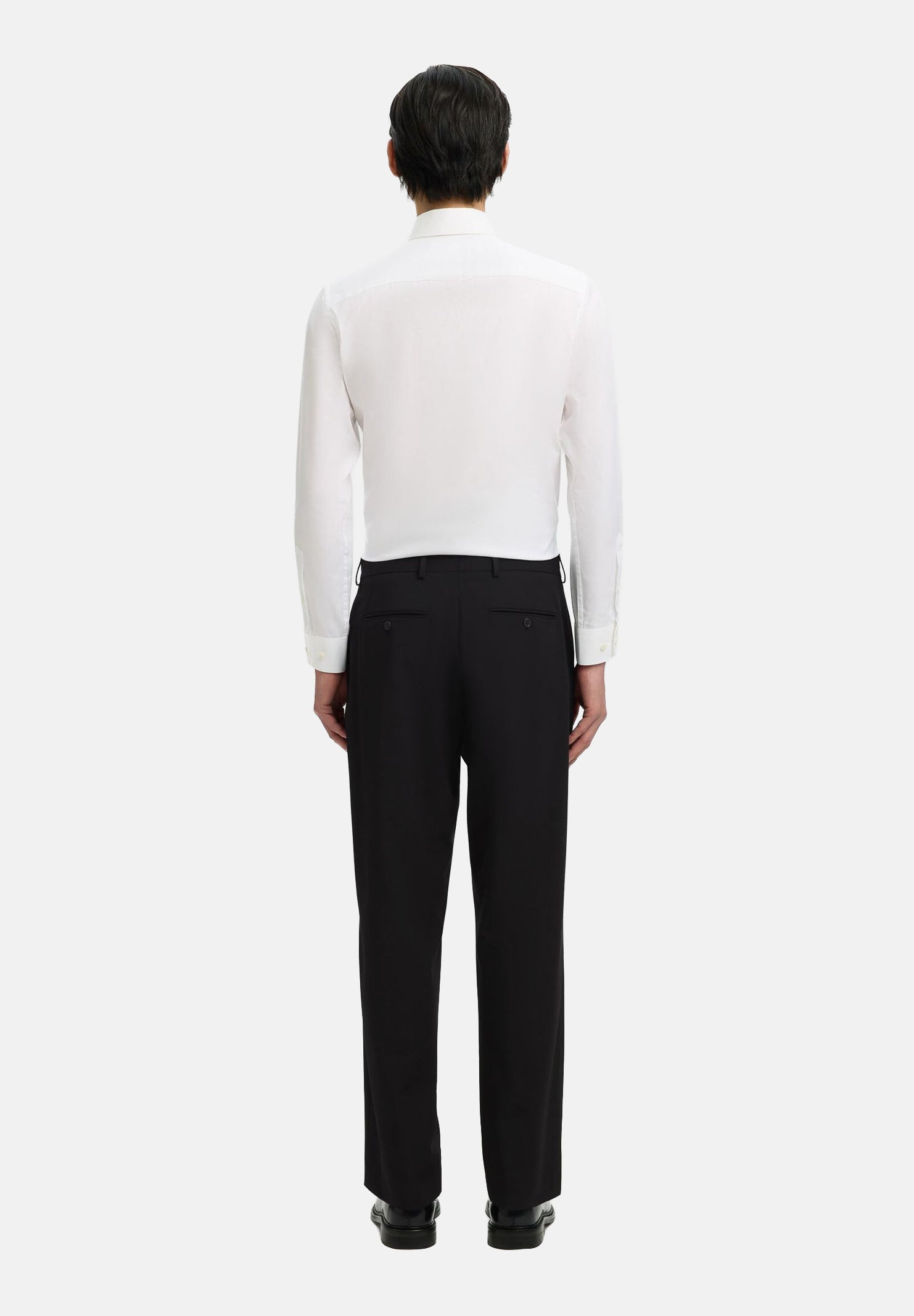 SELECTED HOMME Pantaloni 220 LOOSE FIT TROUSERS neri da uomo 16100150 BL SELECTED HOMME 