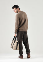 SELECTED HOMME Pantaloni SLHTHURSDAY marrone da uomo con chiusura frontale 16101578 DE SELECTED HOMME 