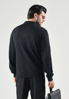 SELECTED HOMME Polo a manica lunga  SLHTHURSDAY nero da uomo 16101762 BL SELECTED HOMME 