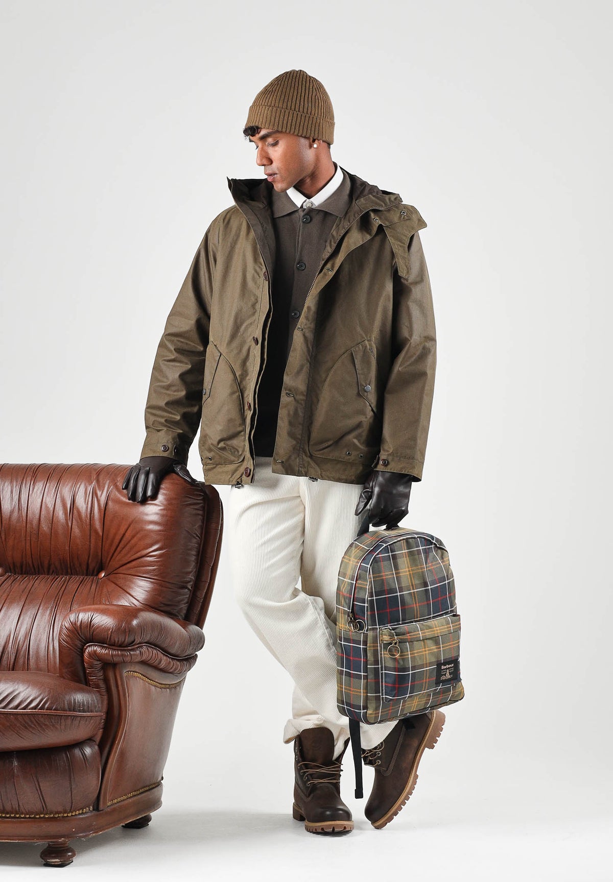 SELECTED HOMME Pantaloni egret-bianco per uomo con piega centrale e tasche a filetto. 16102144 EG SELECTED HOMME 
