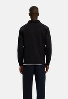 SELECTED HOMME Felpa SLMTOM SOFT nero da uomo con chiusura full zip. 16102153 BL SELECTED HOMME 