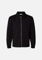 SELECTED HOMME Felpa SLMTOM SOFT nero da uomo con chiusura full zip. 16102153 BL SELECTED HOMME 