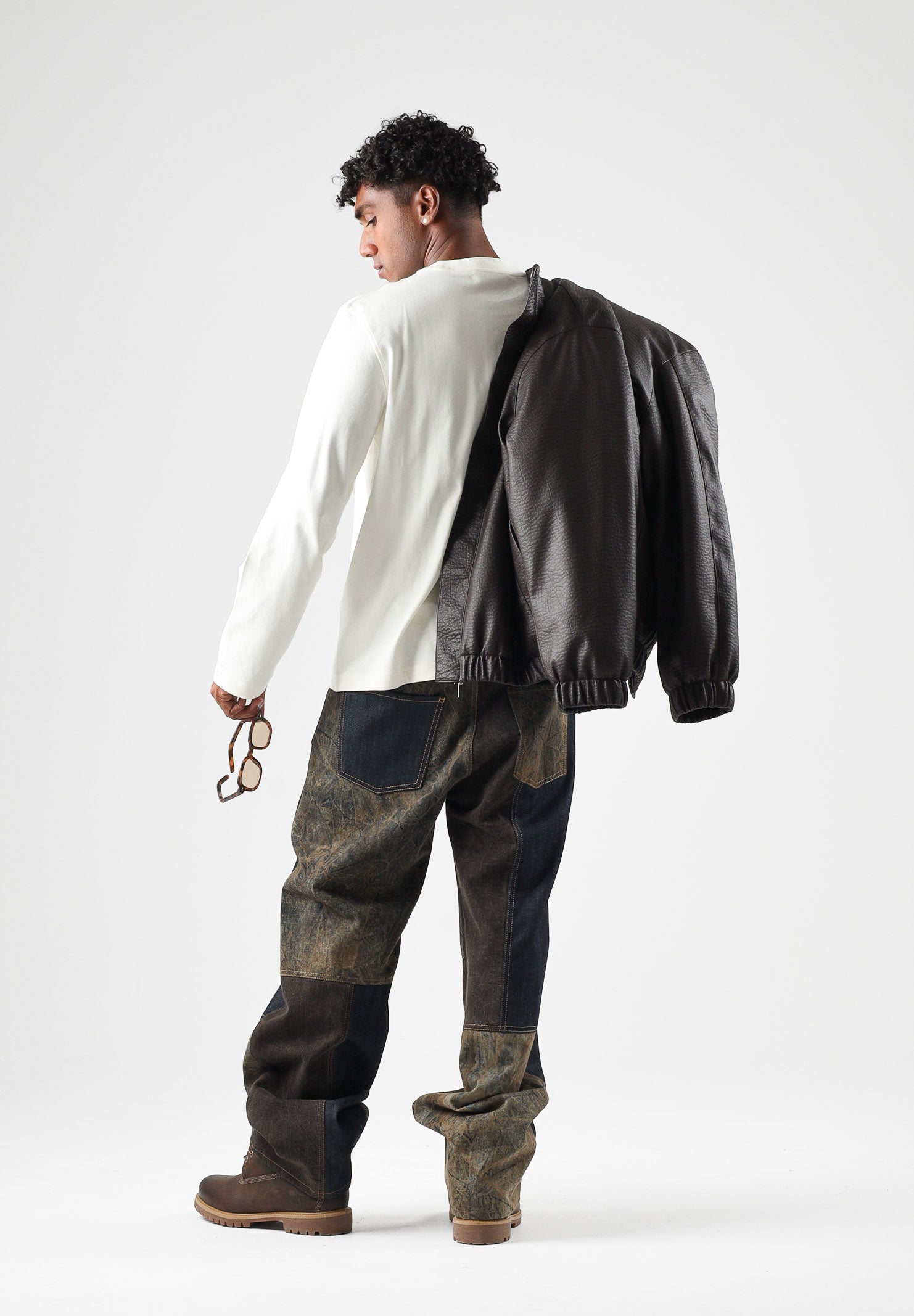SELECTED HOMME T-shirt manica lunga panna per uomo con scollo rotondo e maniche lunghe. 16102312 EG SELECTED HOMME 