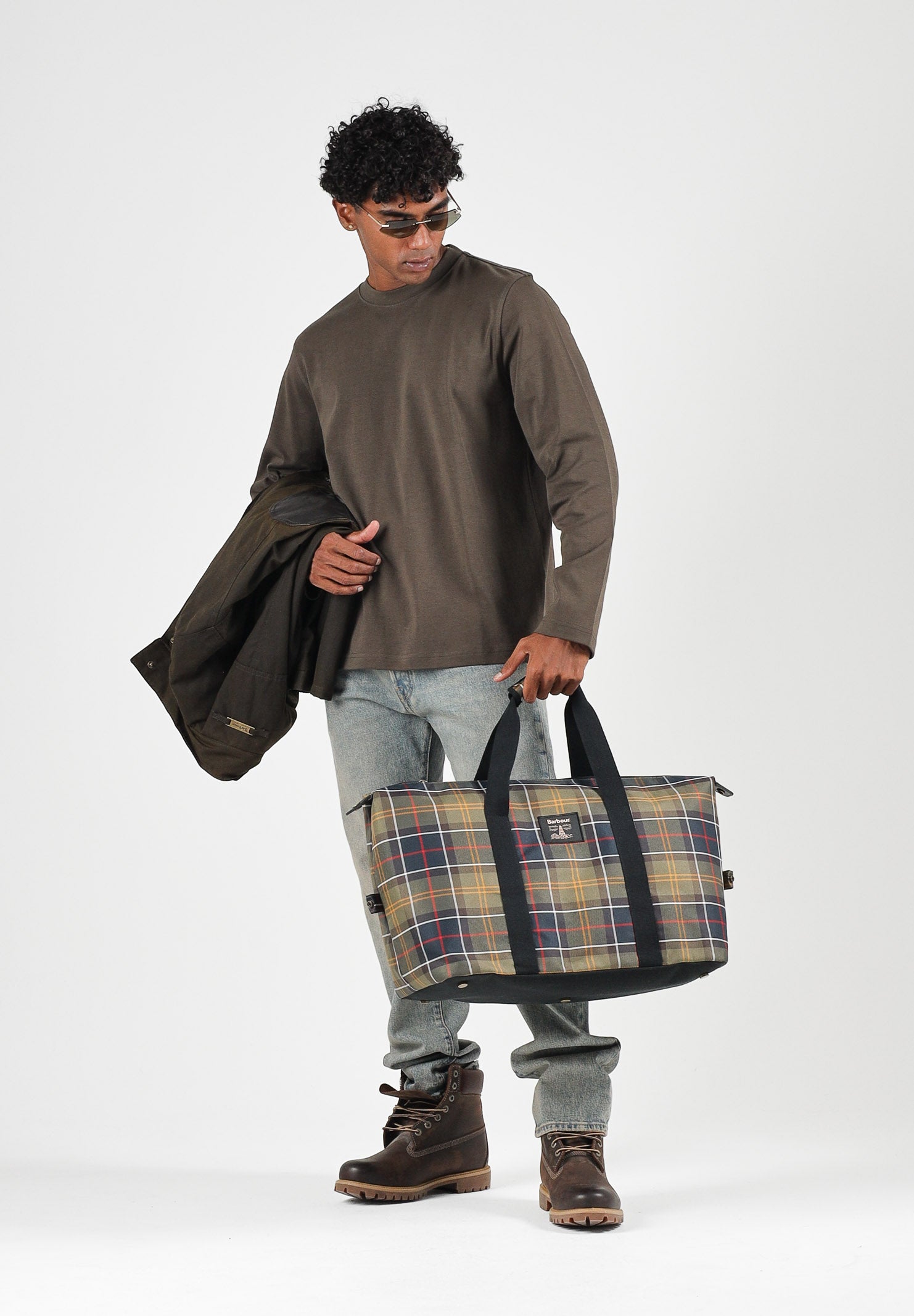 SELECTED HOMME T-shirt manica lunga marrone scuro per uomo con scollo rotondo e maniche lunghe. 16102312 TU SELECTED HOMME 