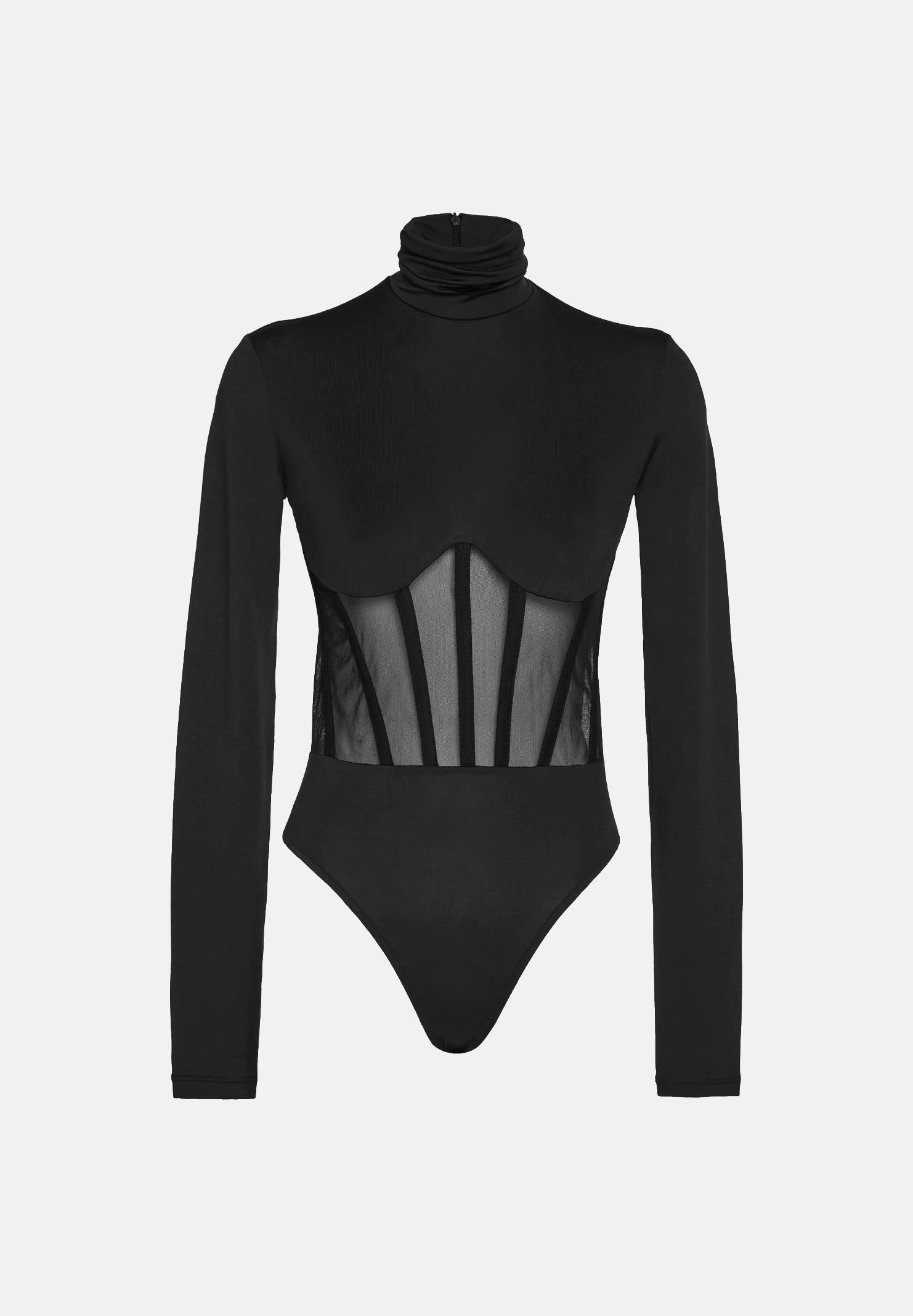 SIMONA CORSELLINI Body-corsetto nero da donna con bustino A26CPBDN0101 V0003 SIMONA CORSELLINI 