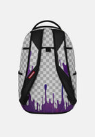 SPRAYGROUND Zaino CREAM CHECK grigio/nero per uomo, donna e bambino con grafica Side Drip. 910B8453NSZ . SPRAYGROUND 