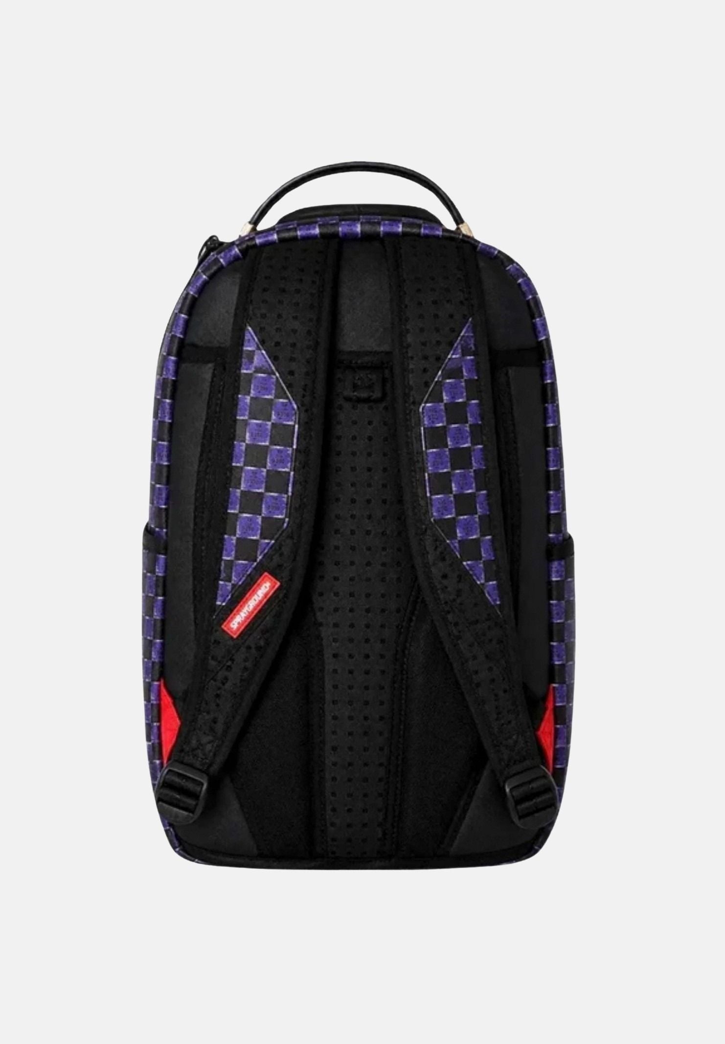 SPRAYGROUND Zaino CHECKERED SHARK MOUTH BACKPACK, multicolor per uomo e donna con motivo a scacchi 910B8477NSZ . SPRAYGROUND 
