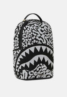 SPRAYGROUND Zaino NOCTURNAL PREDATOR silver-nero per uomo, donna e bambino con fantasia grafica all-over 910B8488NSZ . SPRAYGROUND 