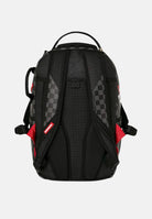 SPRAYGROUND Zaino BAG DONE WRONG nero per uomo, donna e bambino  con motivo check tono su tono 910B8551NSZ . SPRAYGROUND 