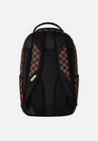 SPRAYGROUND Zaino EMBOSSED CHECK marrone-cammello per uomo, donna e bambino con fantasia check 910B8592NSZ . SPRAYGROUND 