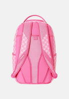 SPRAYGROUND Zaino SHARK  pink per uomo, donna e bambino con motivo a scacchiera e grafica squalo a contrasto. 910B8715NSZ . SPRAYGROUND 