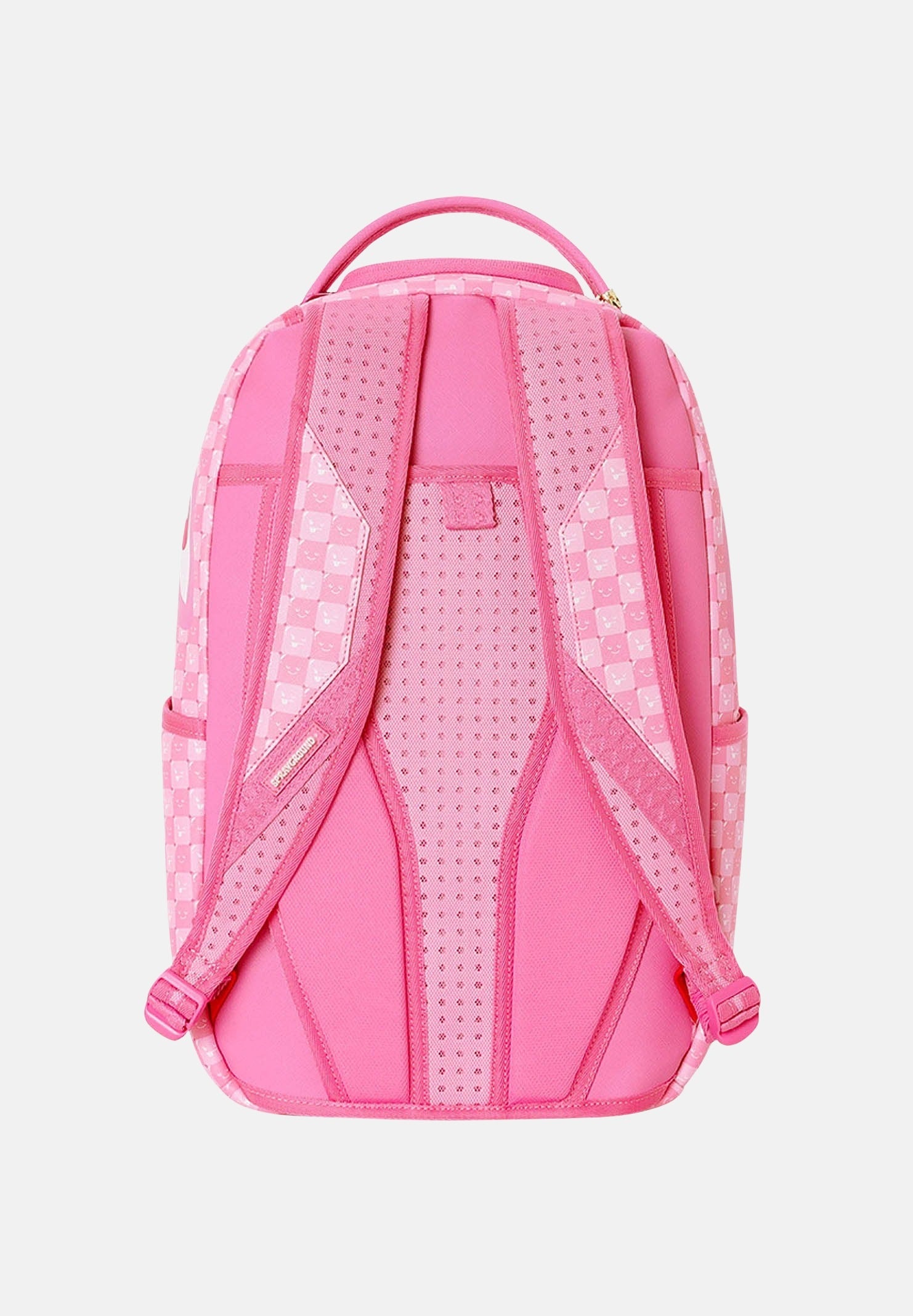 SPRAYGROUND Zaino SHARK  pink per uomo, donna e bambino con motivo a scacchiera e grafica squalo a contrasto. 910B8715NSZ . SPRAYGROUND 