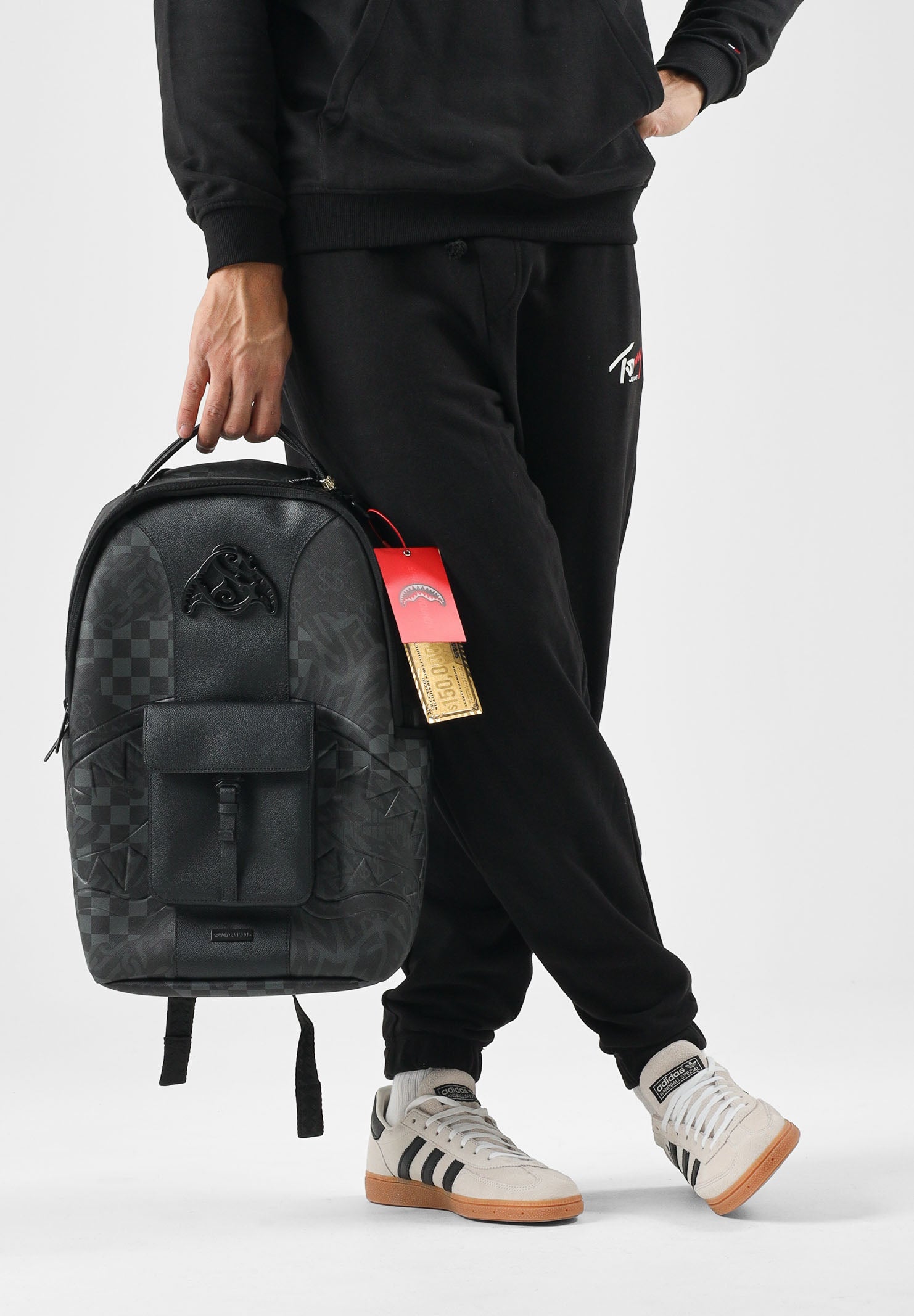 SPRAYGROUND Zaino 3AM Mix Up V2 Dlxsv nero per uomo e donna 910B8770NSZ . SPRAYGROUND 