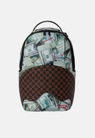 SPRAYGROUND Zaino MONEY BANKS marrone per uomo, donna e bambino con stampa old money 910B8793NSZ . SPRAYGROUND 