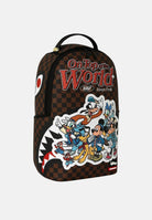 SPRAYGROUND Zaino DISNEY MICKEY & FRIENDS marrone per uomo, donna e bambino con maxi grafica Disney 910B8840NSZ . SPRAYGROUND 