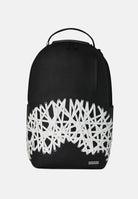 SPRAYGROUND Zaino GRAPHIC MESH nero per uomo, donna e bambino con motivo grafico geometrico bianco e nero sul fondo. 910B8844NSZ . SPRAYGROUND 