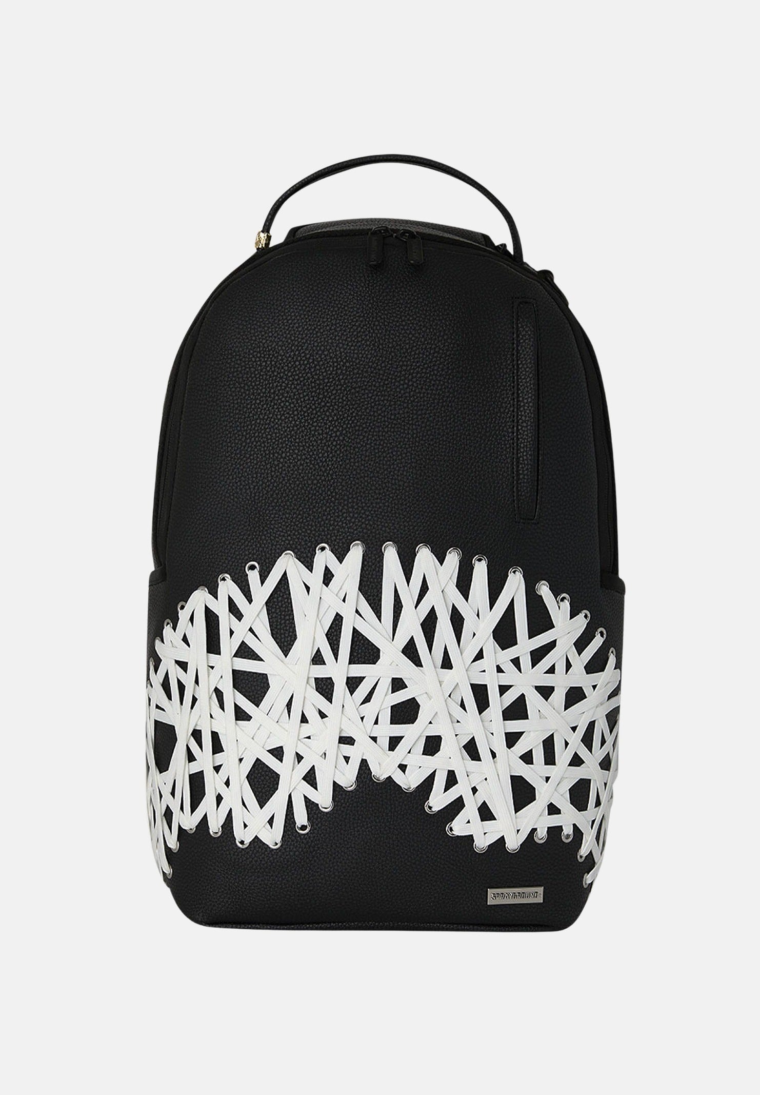 SPRAYGROUND Zaino GRAPHIC MESH nero per uomo, donna e bambino con motivo grafico geometrico bianco e nero sul fondo. 910B8844NSZ . SPRAYGROUND 