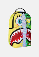 SPRAYGROUND Zaino SPONGEBOB AND MONEYBEAR multicolor per uomo, donna e bambino con motivo Shark Mouth. 910B9153NSZ . SPRAYGROUND 