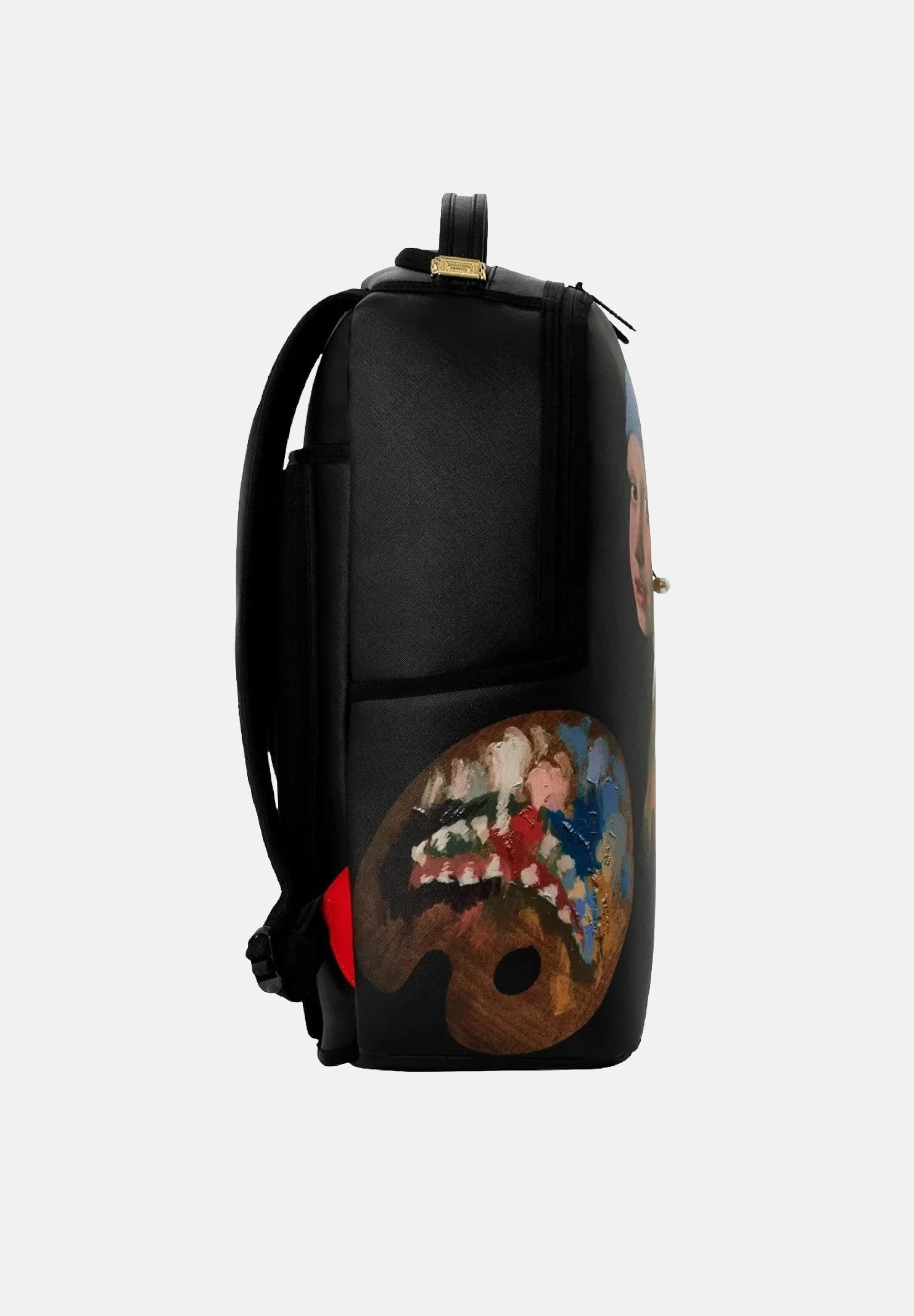 Zaino MAURITSHUIS MUSEUM 3D FRAME nero per uomo, donna e bambino con dettagli artistici. 910B9188NSZ . SPRAYGROUND 