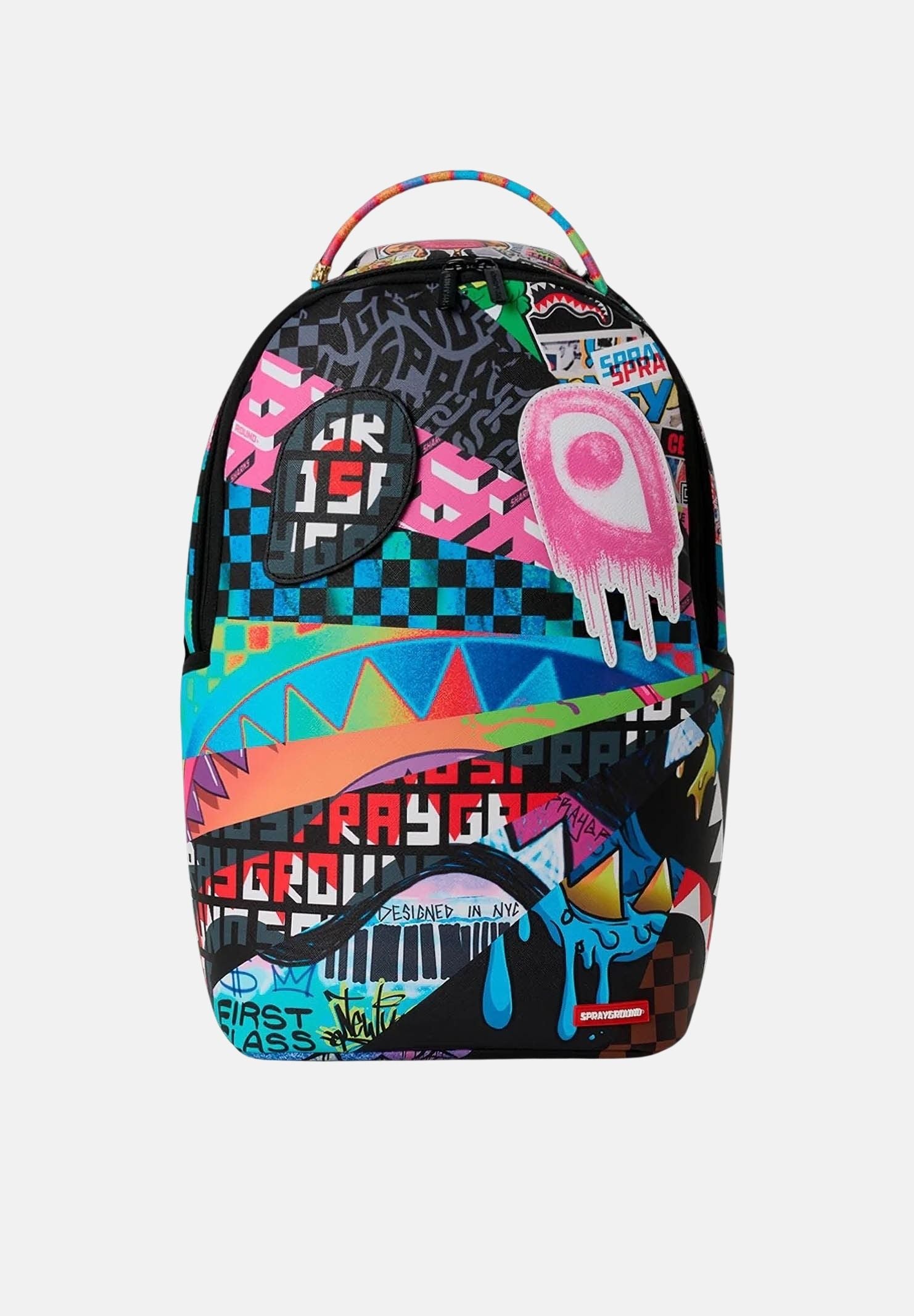 SPRAYGROUND Zaino SHARK BACKPACK multicolore per uomo, donna e bambino con iconica bocca di squalo 910B9281NSZ . SPRAYGROUND 