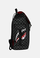 SPRAYGROUND Zainio SHARK CARGO nero per uomo, donna e bambino con tasche laterali cargo e fantasia scacchiera. 910B9311NSZ . SPRAYGROUND 
